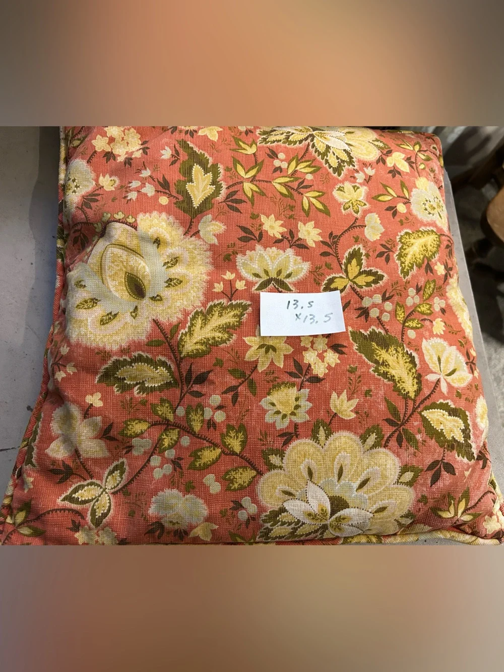 Lot 4 vintage pillows throw chair pad primitive handmade make-do's cottage core